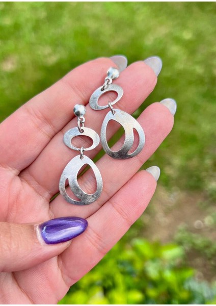 Kalem Işçilikli Küpe