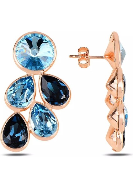 Swarovski Büyük Damla Küpe