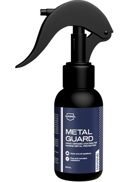 Metalguard Marine Metal Koruma için Nano Kaplama-Yat ve Tekne Bakımı-1 Sezon Dayanım-50ml