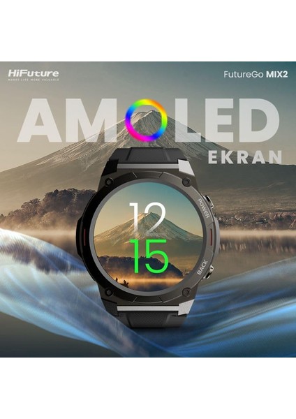 Bluetooth Arama Akıllı Saat - 1.43” Amoled Ekran, IP68 Su Geçirmez