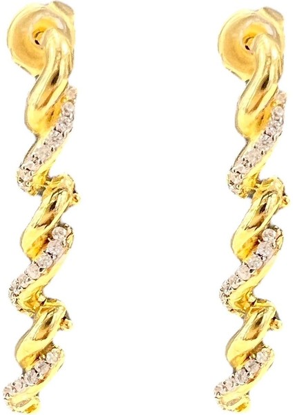 Burgu Sallantılı Küpe