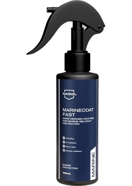 Marinecoat Fast Marine Jelkot Nano Seramik Kaplama-Yat ve Tekne Bakımı-1 Sezon Dayanım-150ml