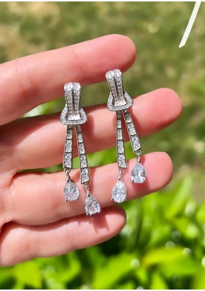 Wanc Kravat Lüks Küpe