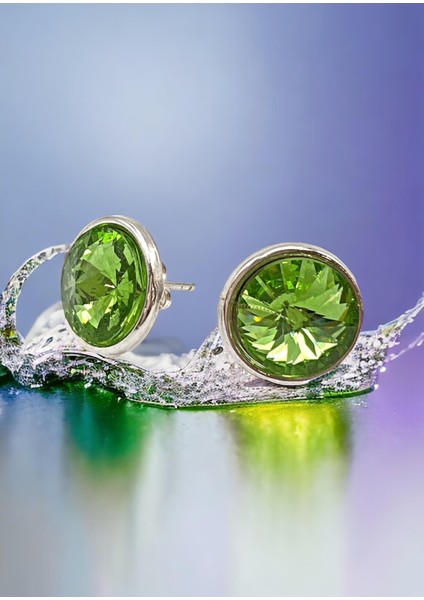 Kristal Düğme Küpe fiyatları