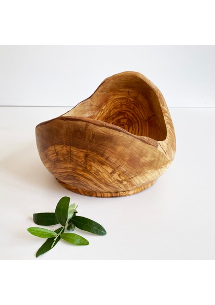 Zeytin Ağacı Kütüklü Kase 15 cm