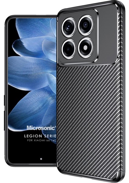 Xiaomi 14T Kılıf Legion Series Siyah