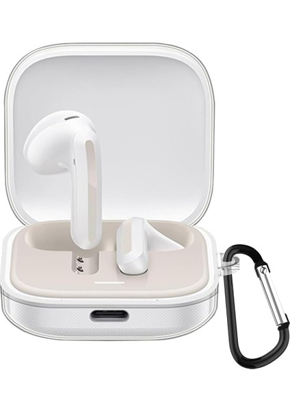 Xiaomi Redmi Buds 6 Active Kılıf Transparent Clear Soft Şeffaf