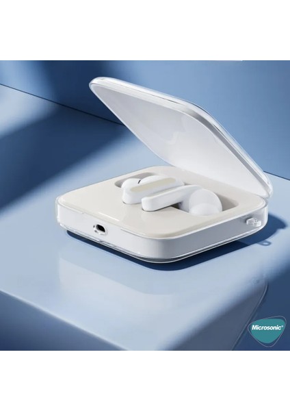 Xiaomi Redmi Buds 6 Active Kılıf Transparent Clear Soft Şeffaf