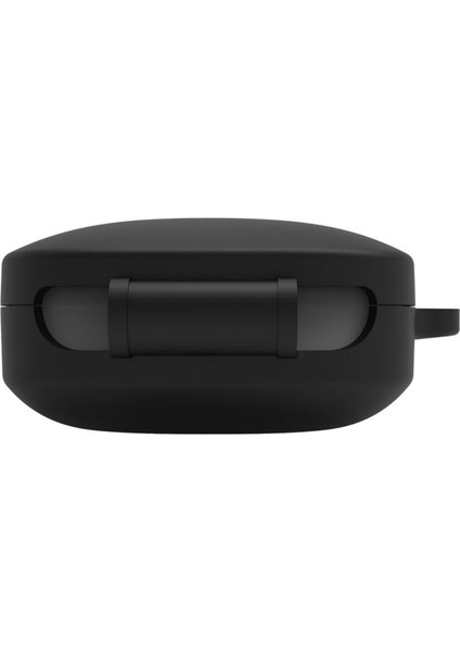 Xiaomi Redmi Buds 6 Active Kılıf Askılı Mat Silikon Siyah