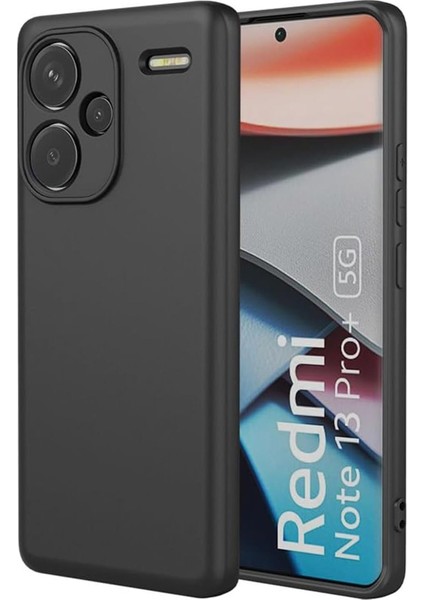 Xiaomi Redmi Note 13 Pro Plus 5g Kılıf Groovy Soft Siyah