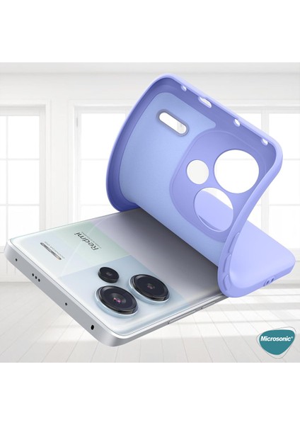 Xiaomi Redmi Note 13 Pro Plus 5g Kılıf Groovy Soft Siyah