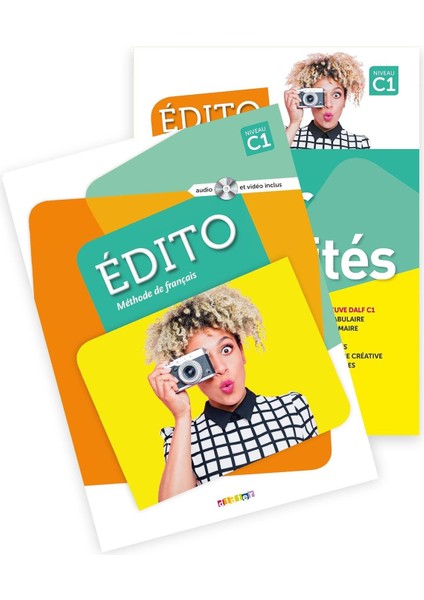 Edito C1: Méthode de français + Cahier d'activités + audio DVD