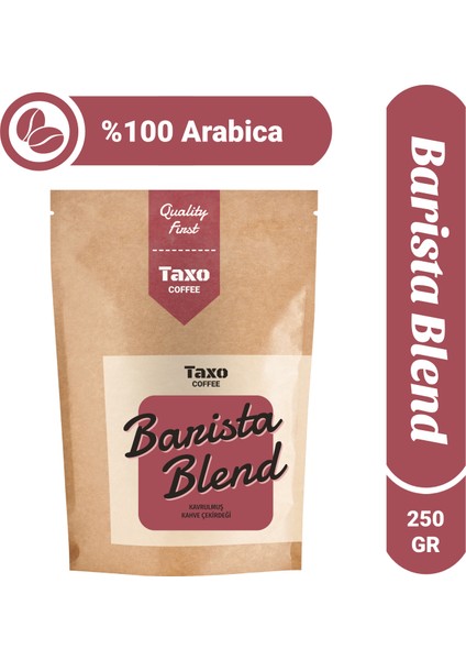 Barista Blend Espresso Çekirdek Kahve 250gr (%100 Arabica)