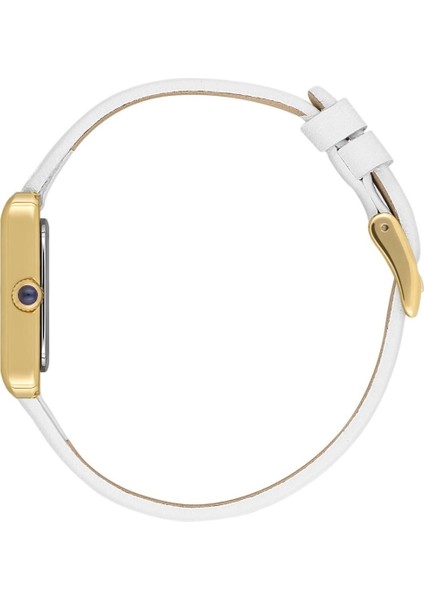 DKE.1.13787.4 Beyaz Gold Deri Kordonlu Vintage Kadın Kol Saati fiyatları