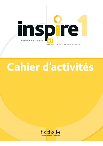 Inspire 1 : Livre De L'élève + Cahier D'activités + Audio/vidéo + Parcours Digital
