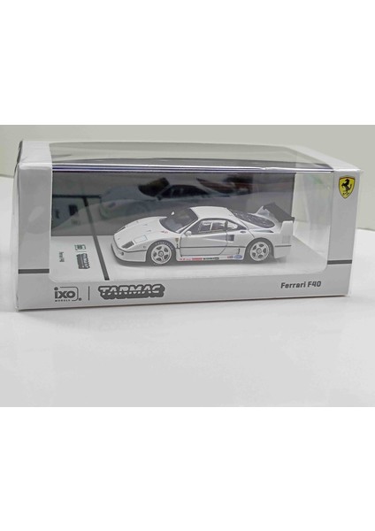 Ixo-Tarmac 1:64 Ferrari F -40 (7 cm Uzunluğunda Metal Araba Case Kutulu