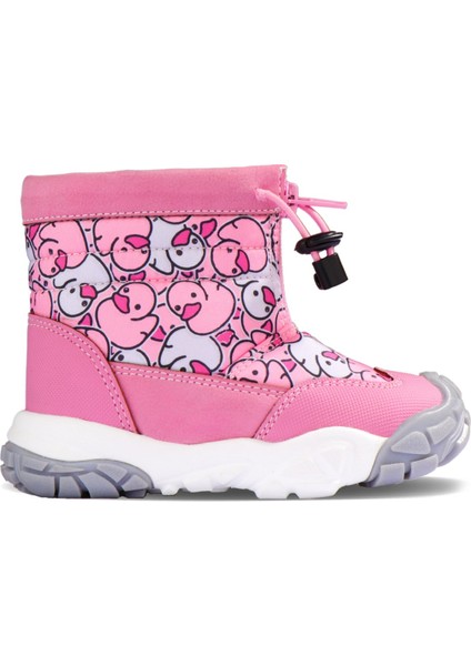 Ortopedik Çocuk Kar Botu Pembe