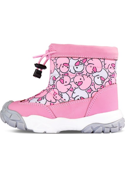 Ortopedik Çocuk Kar Botu Pembe