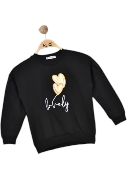 Alg Lovely Kalp Nakışlı 2 Ip Sweat 3/7