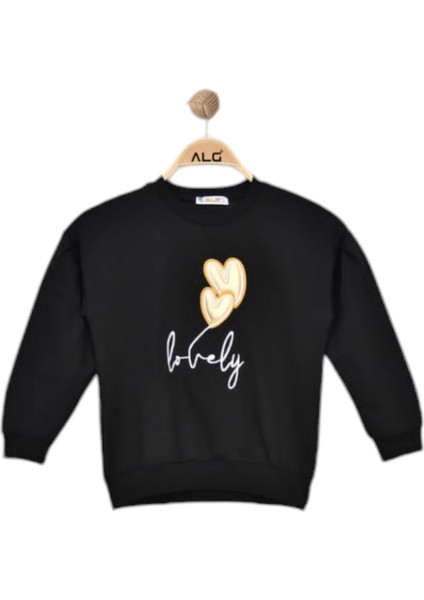 Alg Lovely Kalp Nakışlı 2 Ip Sweat 3/7