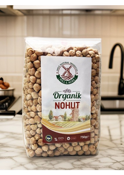 Bakliyat Seti - Organik Pilavlık Bulgur 750 gr + Organik Nohut 750 gr + Organik Kuru Fasulye 750 G