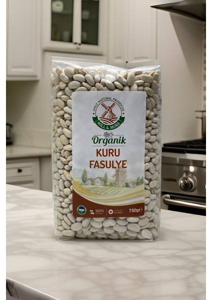 Bakliyat Seti - Organik Pilavlık Bulgur 750 gr + Organik Nohut 750 gr + Organik Kuru Fasulye 750 G