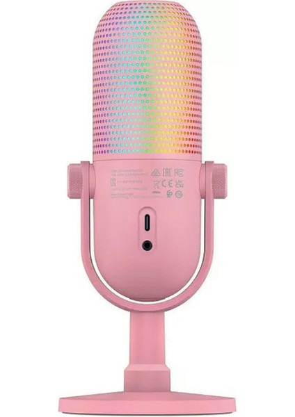 Seiren V3 Chroma Rgb Mikrofon Pembe RZ19-05060300-R3M1