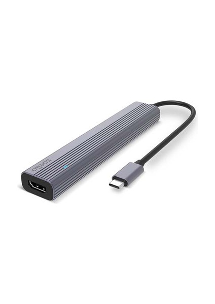 Spello Usb-C Hub Slim 7'si 1 Arada - Uzay Grisi