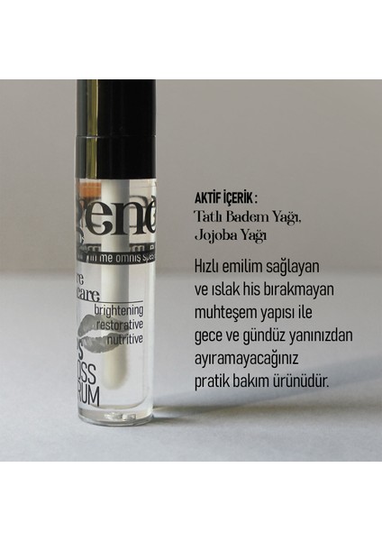 Dudak Bakım Serumu Parlatıcı, Besleyici, Onarıcı – 5ml. modelleri