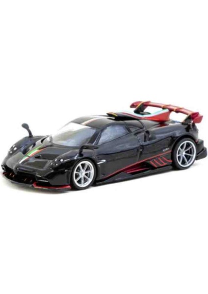 1:64 Pagani Imola Nero Oro (7 cm Uzunluğunda Metal Araba