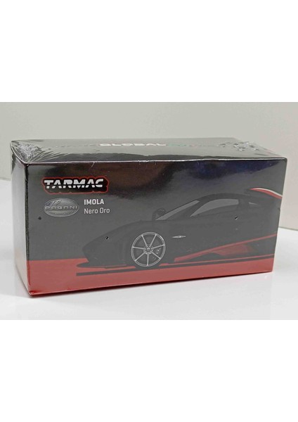 1:64 Pagani Imola Nero Oro (7 cm Uzunluğunda Metal Araba