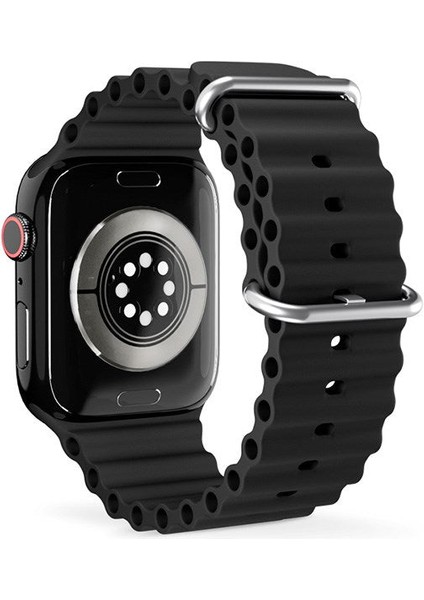 Watch Kayış Ocean Apple Watch 38/40/41MM - Siyah