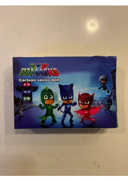 Pijamaskeliler Pjmasks Figür Oyuncak Seti 3lü Karakter Seti