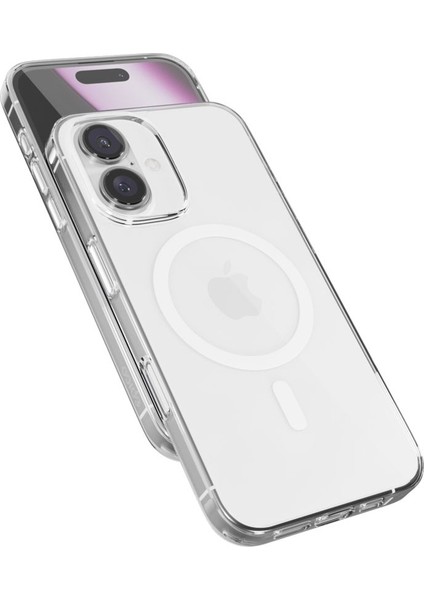 Mag+ Hero Kılıf Apple iPhone 16 - Şeffaf