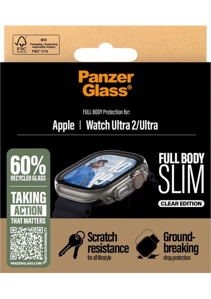 Apple Watch Ultra 2/ultra Full Body Slim - Şeffaf fiyatları