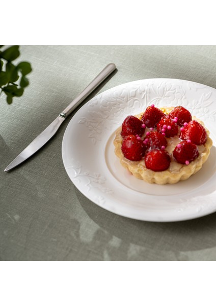 Istanbul Porselen Manolya Pasta Tabağı 21 cm modelleri