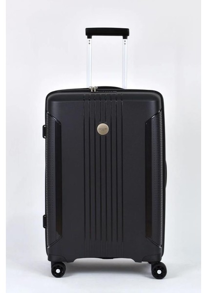 Trolley Valiz Siyah Orta Boy 04PC7060-02-SYH