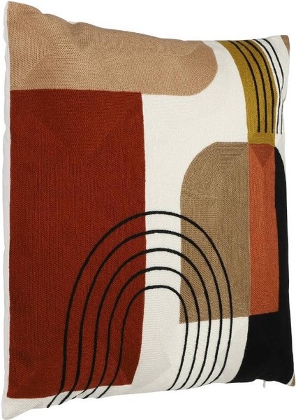 420094 "berhala" 45X45CM Kırmızı/renkli Polyester Yastık modelleri