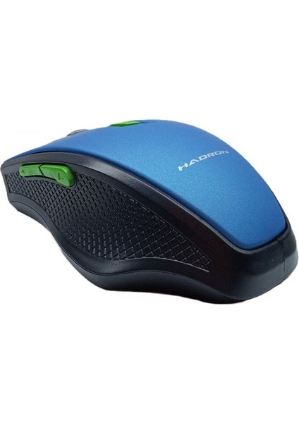 HDX3404-SM 1600DPI 2.4ghz USB Kablosuz Mouse - Siyah-Mavi