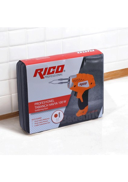 Profesyonel Havya Tabancası Lehim Makinesi Havya Kalemi Tel Pasta Set Çantalı 100W KK1934 fırsatları