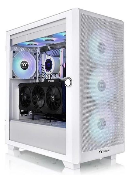 750W 80+ Bronze S250 Tg CA-3Y6-75M6WE-00 4-Fanlı Gamıng E-Atx Pc Kasası Beyaz