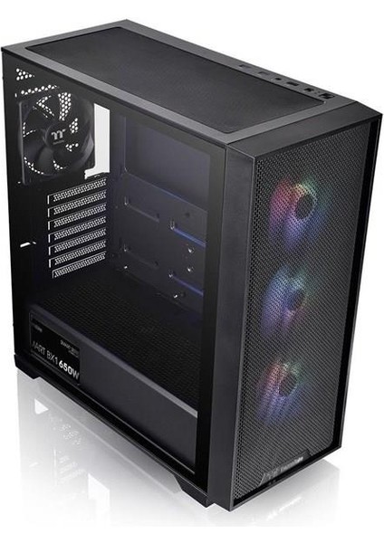 650W 80+ Bronze H390 Tg CA-3Y9-65S1WE-00 4-Rgb Fanlı Gamıng Mıc Tower Pc Kasası