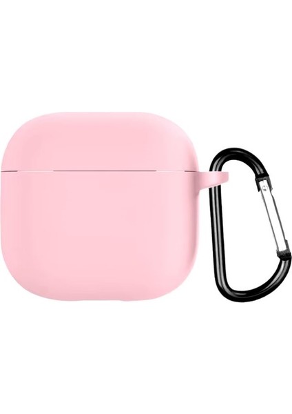 Adige Airpods 4 Uyumlu Kılıf Silikon Lansman Içi Kadife