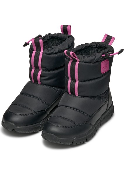 Kız Çocuk Siyah Mongolia Waterproof Kumaş Bot J46APB0FU54C9B8L