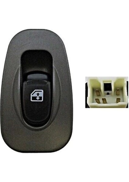 Düğme Cam Açma Accent 00-02 5 Fişli Arka (Oem No: 93580-25010YN)