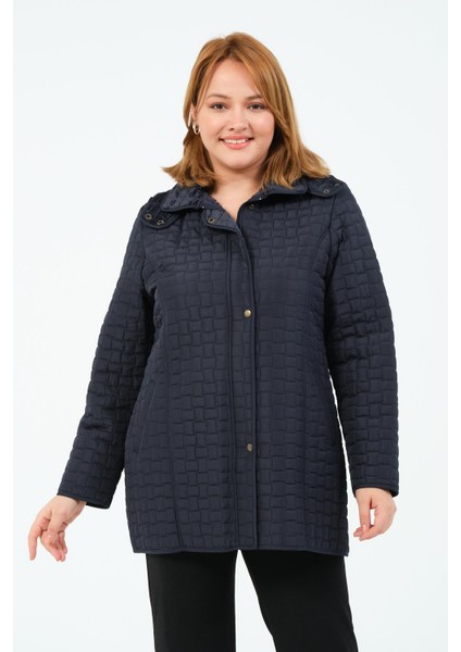 Okşan Büyük Beden Kadın Içi Tüylü Kapitone Mont fırsatları