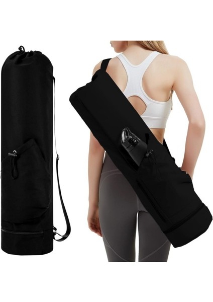 Yoga Mat Tote Sırt Çantası Çok Fonksiyonlu Seyahat Çantası Spor Spor Çantası Yoga Mat Çantası (Yurt Dışından)