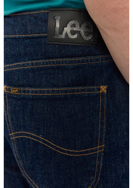 West Loose Fit Rahat Kesim Koyu Mavi Esnek Jean Kot Pantolon