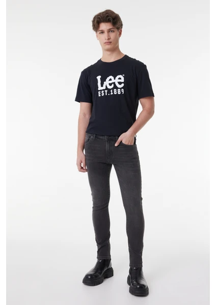 Riders By Lee Skinny Fit Dar Kesim Normal Bel Antrasit Esnek Memphis Jean Denim Kot Pantolon