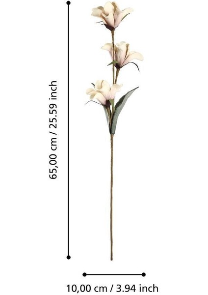428175 "mehakıt" 65CM Yüksekliğinde Tek Dal Yapay Çiçek fırsatları